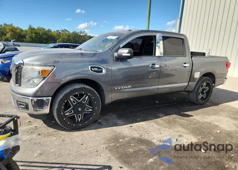2017 Nissan Titan S из США, поврежденный, VIN 1N6AA1EK7HN527143